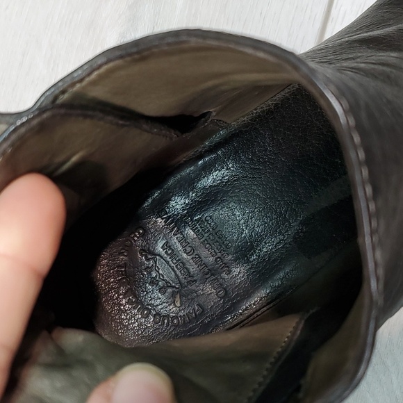 Officine Creative Womens Leather Ankle Heels Giselle boots shoes sz 39.5/9.5 - Picture 14 of 15